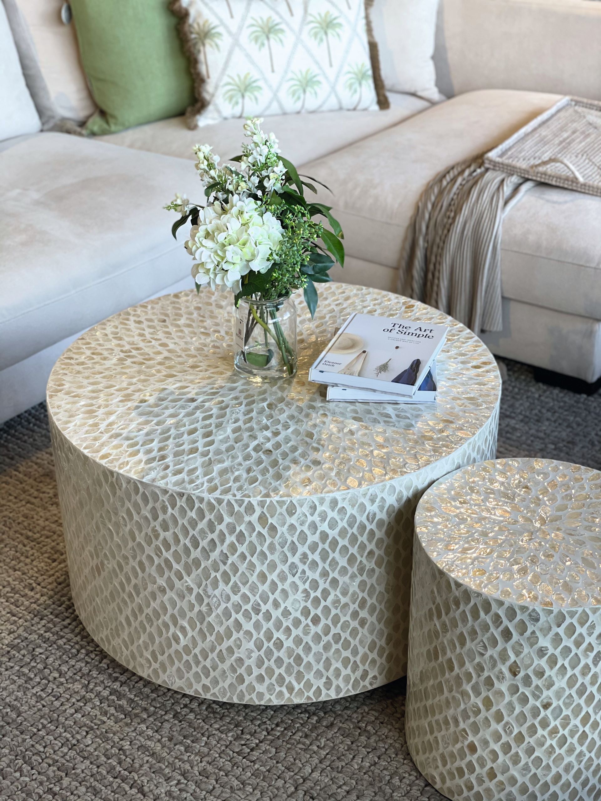 Shell Coffee Table atelieryuwa.ciao.jp